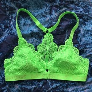 Victoria’s Secret Wireless Lace Racerback Bralette